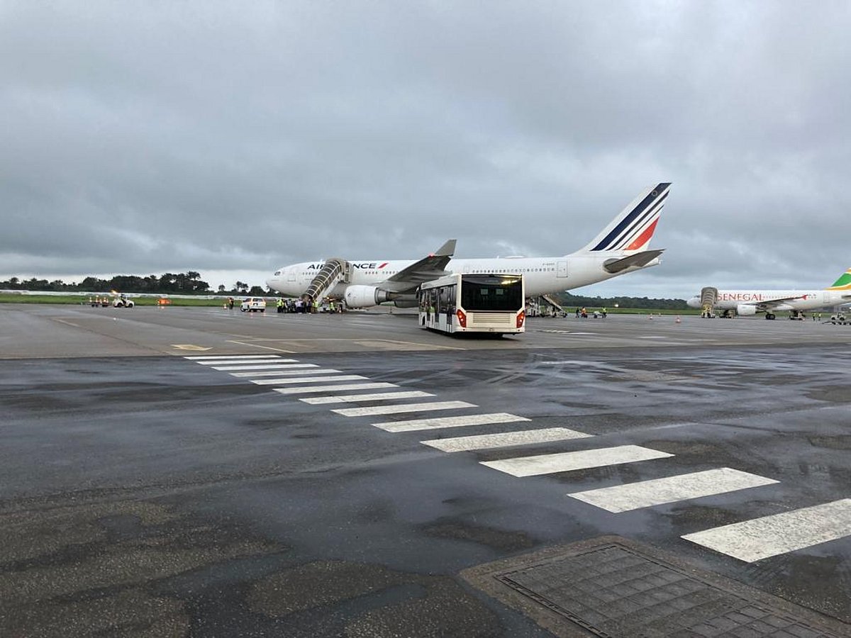 Anflug nach Sierra Leone